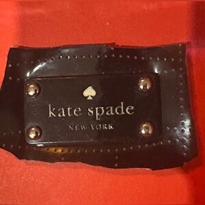 💋 Designer Kate Spade Name Plate Label - add to bags cloths jeans.